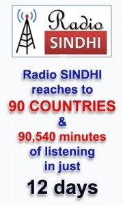 Radio SINDHI in 90 countries Radio SINDHI in 90 countries